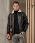 Chaqueta Aviator Sherpa